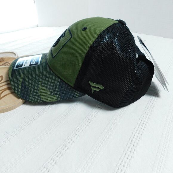 NEW NHL Seattle Kraken Hat & Coaster Lot Fanatics Military Camo Green Snapback - Picture 9 of 15